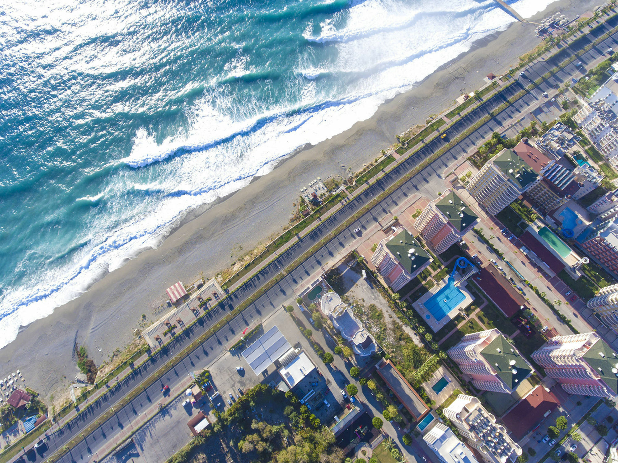 Milano Beach Family Hotel Mahmutlar Buitenkant foto